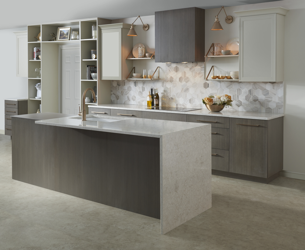 tile flooring in kitchen