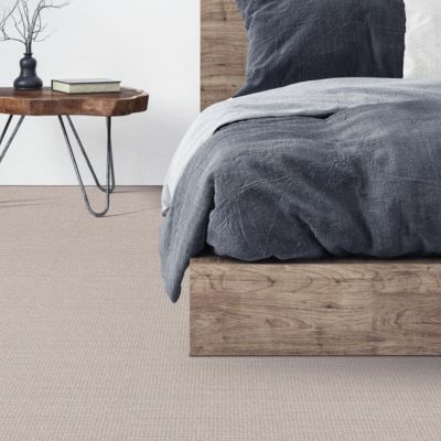 beige carpets in a rustic San Antonio bedroom