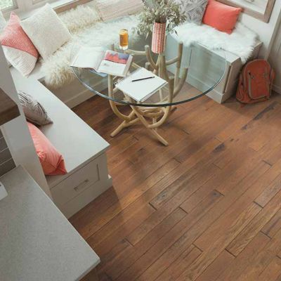 hardwood floors in a San Antonio dining room
